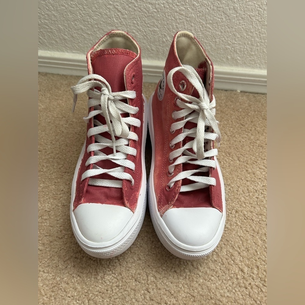 Women's Pink High-Top Sneakers size 6